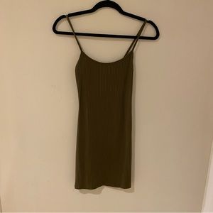 Urban outfitters olive green tank dress size XS